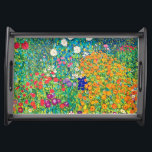 Bandeja Jardín de flores, Gustav Klimt<br><div class="desc">Gustav Klimt (14 de julio de 1862 - 6 de febrero de 1918) era un pintor simbolista austríaco y uno de los miembros más destacados del movimiento secesión de Viena. Klimt es conocido por sus pinturas, murales, bocetos y otros objetos artísticos. Además de sus obras figurativas, que incluyen alegorías y...</div>