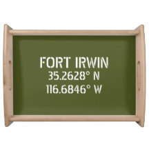 Longitud de Fort Irwin Latitude