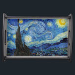 Bandeja Noche estrellada, Vincent van Gogh<br><div class="desc">Vincent Willem van Gogh (30 de marzo de 1853 a 29 de julio de 1890) fue un pintor holandés post-impresionista que figura entre las figuras más famosas e influyentes de la historia del arte occidental. En poco más de una década, creó unas 2.100 obras de arte, entre ellas unas 860...</div>
