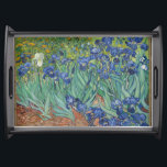 Bandeja Vincent van Gogh Inspired<br><div class="desc">Una bonita bandeja inspirada en los "irises" de Vincent van Gogh (aceite sobre lienzo) en 1889. Servir las comidas en esta hermosa bandeja diseñada con vintage será una alegre ocasión cada vez.</div>