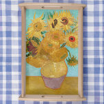 Bandeja Vincent Van Gogh - Vase con doce girasoles<br><div class="desc">Vase con 12 girasoles / Vase avec douze tournesols - Vincent Van Gogh,  enero 1889 - Sunflowers 1889 repetición de la tercera versión (F455)</div>