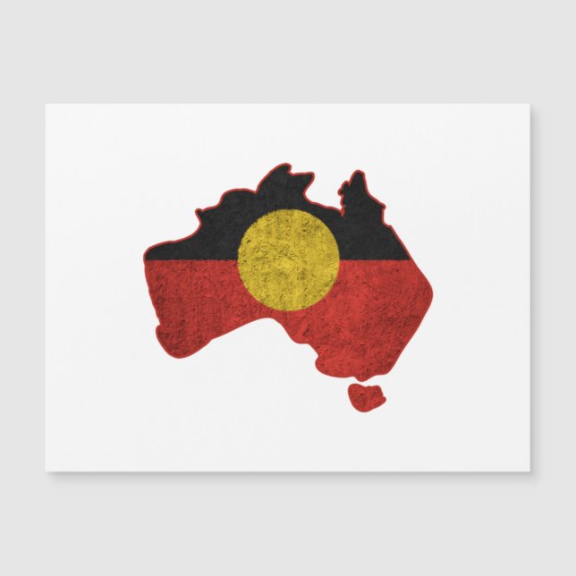 Bandera aborigen angustiada (Anverso)