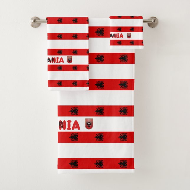 Bandera albanesa (In situ)