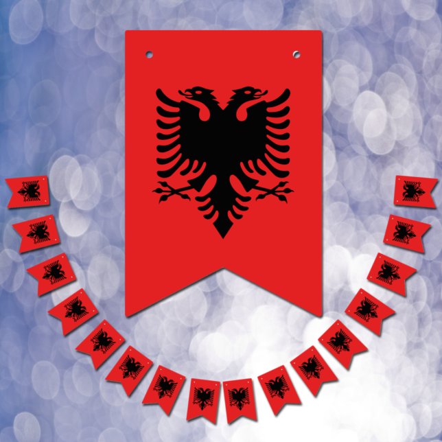 Bandera albanesa y Fiesta Albania Banners / Bodas (Subido por el creador)