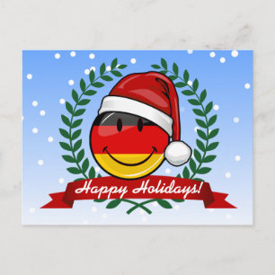Bandera alemana estilo Navidad