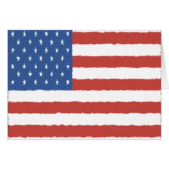 Bandera americana (Anverso (Horizontal))