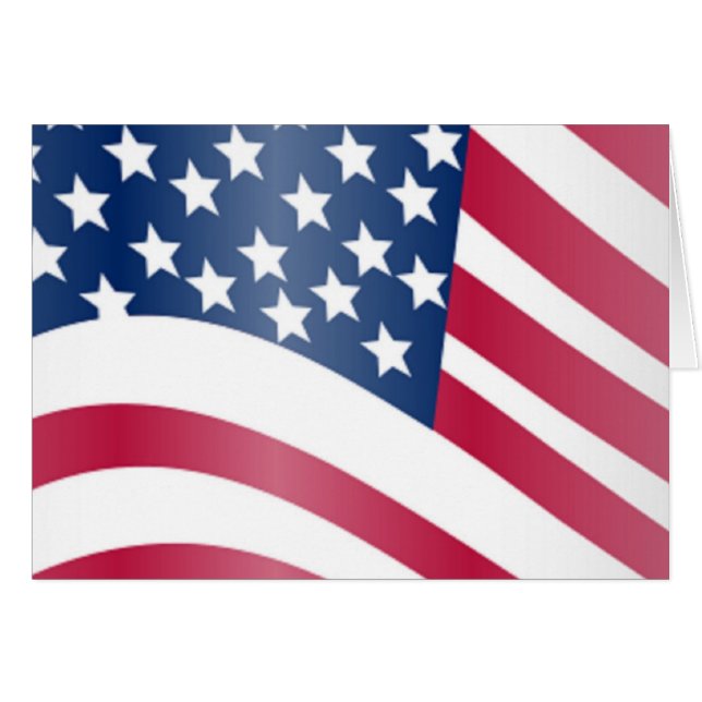 BANDERA AMERICANA (Anverso (Horizontal))