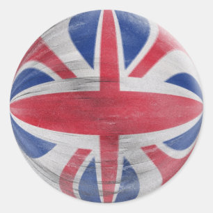 Bandera angustiada de 20 pequeños pegatinas