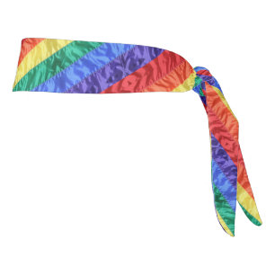 Bandera arco iris de colores con bandera arco iris
