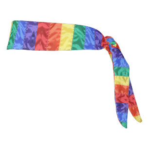 Bandera arcoiris colorida estriba moda del orgullo