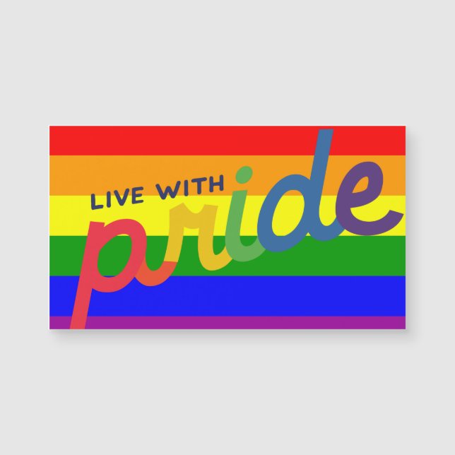 bandera arcoíris de orgullo (Anverso)