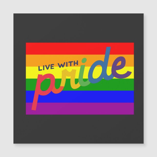 bandera arcoíris de orgullo (Anverso)