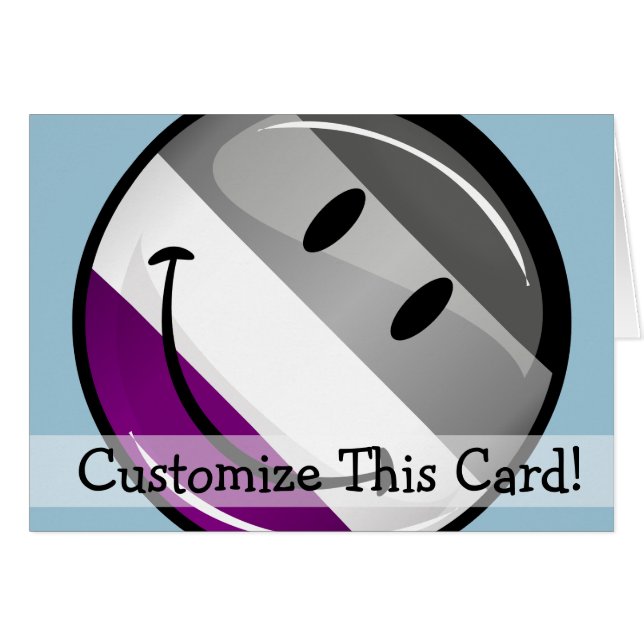 Bandera asexual de redondeo feliz (Anverso (Horizontal))