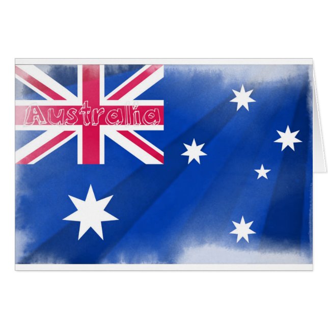 Bandera australiana (Anverso (Horizontal))