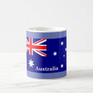 Bandera australiana - taza de café de recuerdo