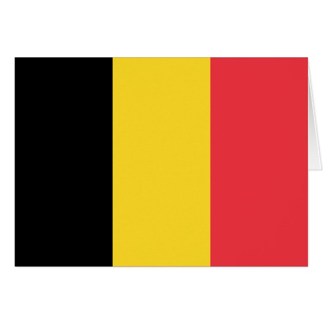 Bandera belga patriótica (Anverso (Horizontal))