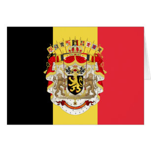 Bandera belga y COA