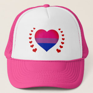 Bandera Bisexual y Gorras de la comunidad del Orgu