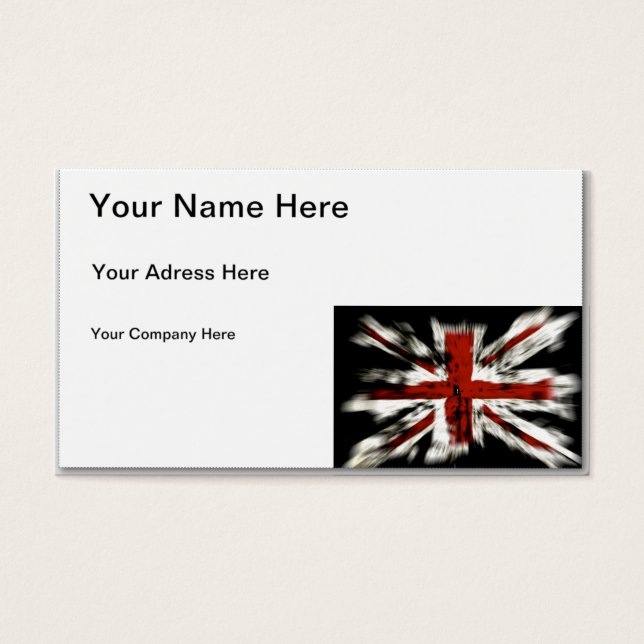 Bandera británica (Frente)