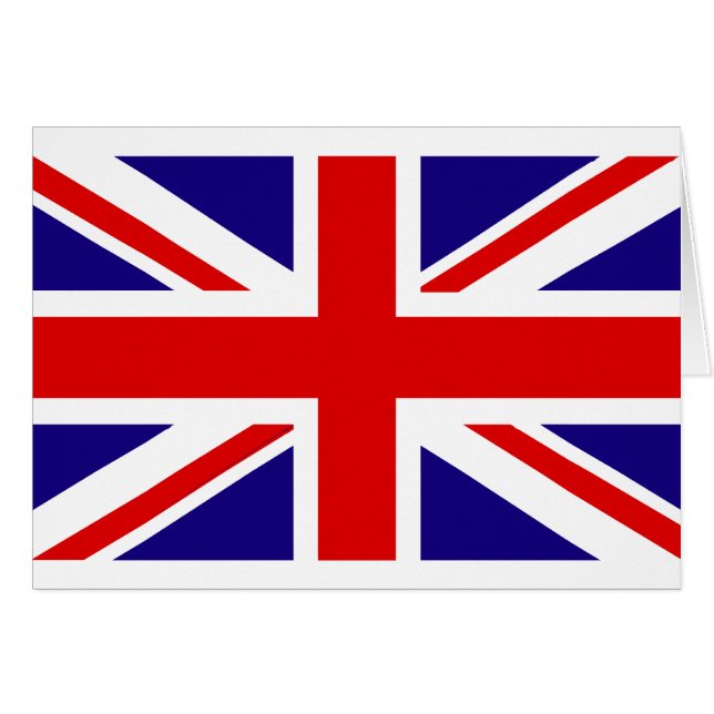 Bandera BRITÁNICA (Anverso (Horizontal))