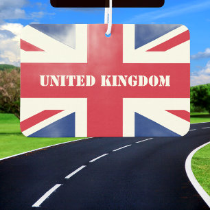 Bandera británica, ambientador Union Jack, Reino U