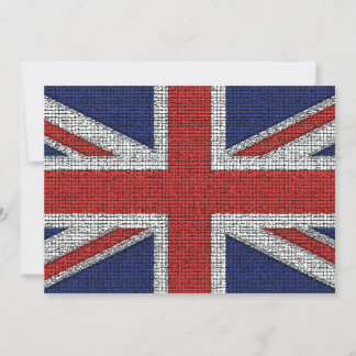 Bandera británica atada