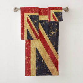 Bandera británica de Union Jack vintage