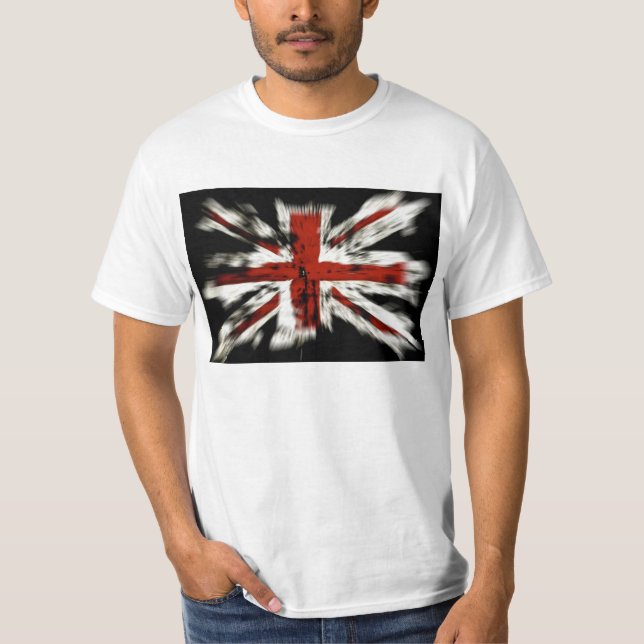 Bandera británica en camiseta (Anverso)