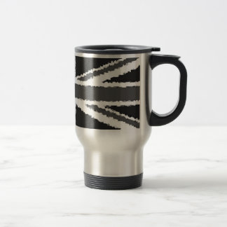 Bandera BRITÁNICA - taza del viaje