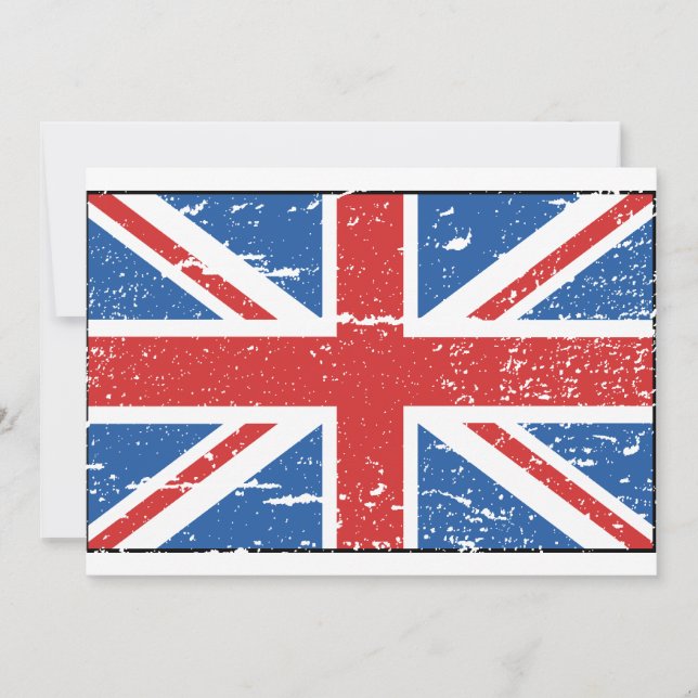 Bandera británica vintage (Anverso)