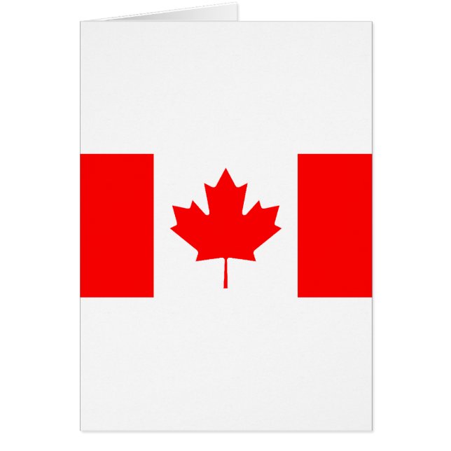 Bandera canadiense (Frente)