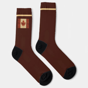 Bandera Canadiense En Calcetines De Bárbara Interi