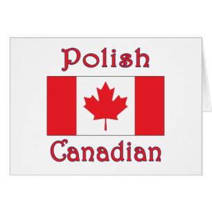 Bandera canadiense polaca