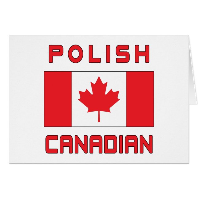 Bandera canadiense polaca (Anverso (Horizontal))