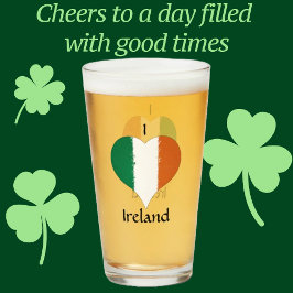 Bandera cardíaca pintada con problemas en Irlanda