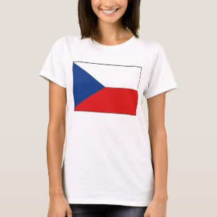 Bandera checa x Mapa camiseta
