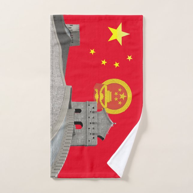Bandera china (Toalla de mano)