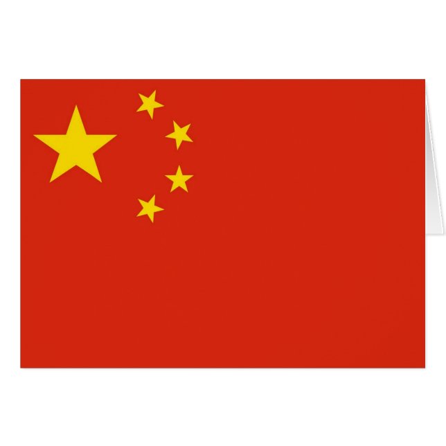 Bandera china (Anverso (Horizontal))