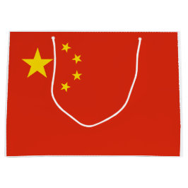 Bandera china bolsa de regalo grande