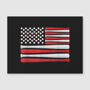 Bandera clásica americana de béisbol - Béisbol vin