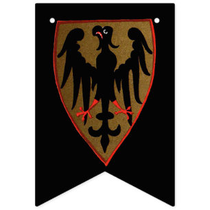Bandera clásica del empavesado de Gryphon