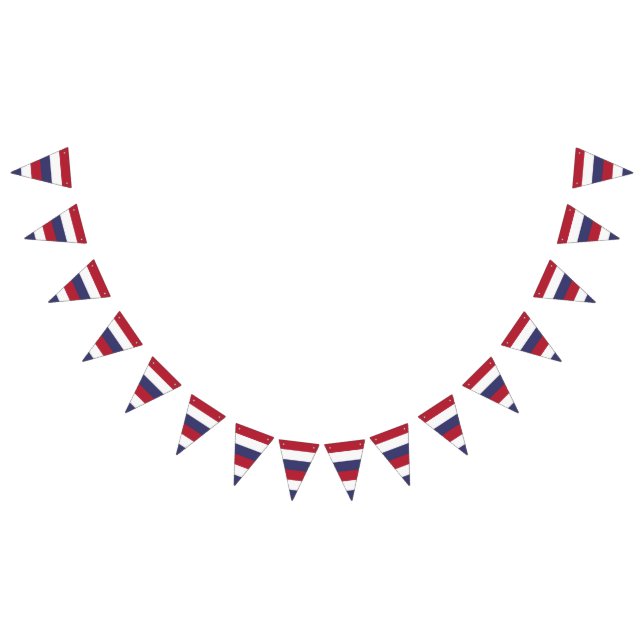 Bandera Colores rayas - Azul blanco rojo (Todo)