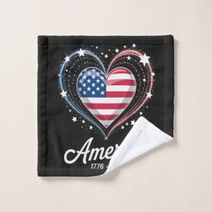 Bandera Corazón 1776 2026 4 de julio Cumpleaños 25