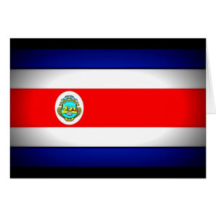 Bandera costarricense estilizada