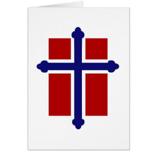 Bandera cruzada noruega