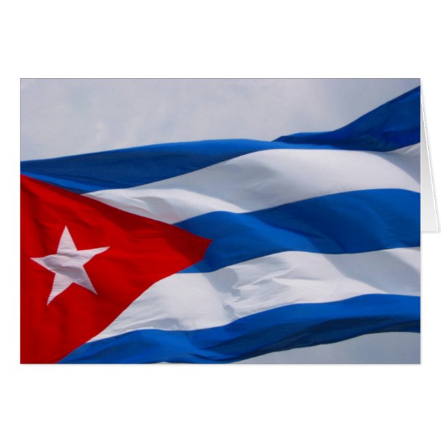 bandera cubana (Anverso (Horizontal))