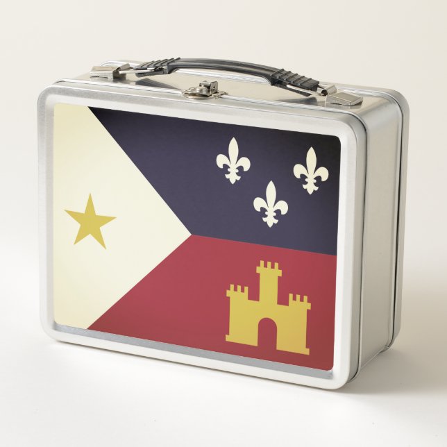 Bandera de Acadiana, Luisiana (Anverso)