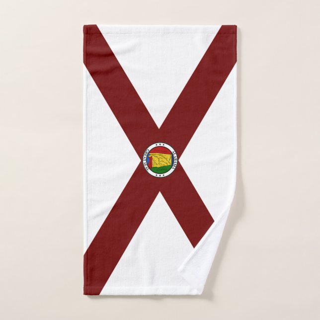 Bandera de Alabama (Toalla de mano)