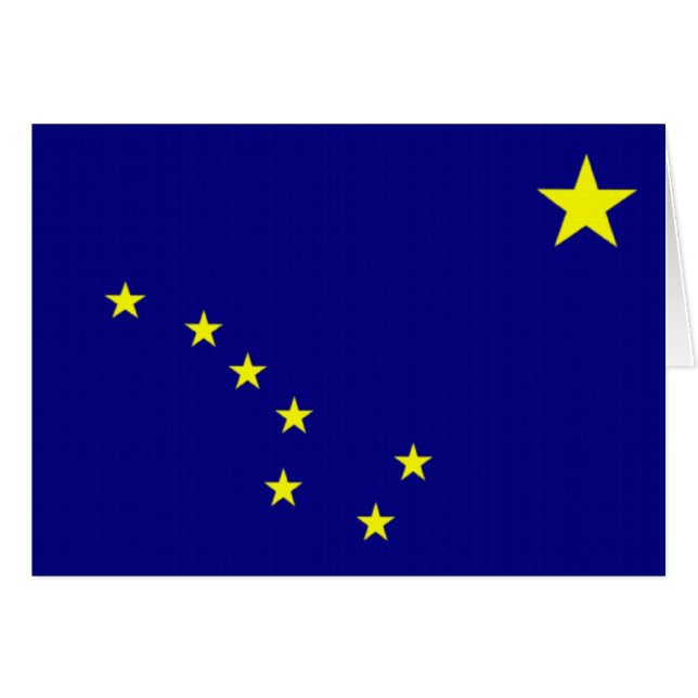 Bandera de Alaska (Anverso (Horizontal))