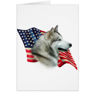 Bandera de Alaskan Malamute